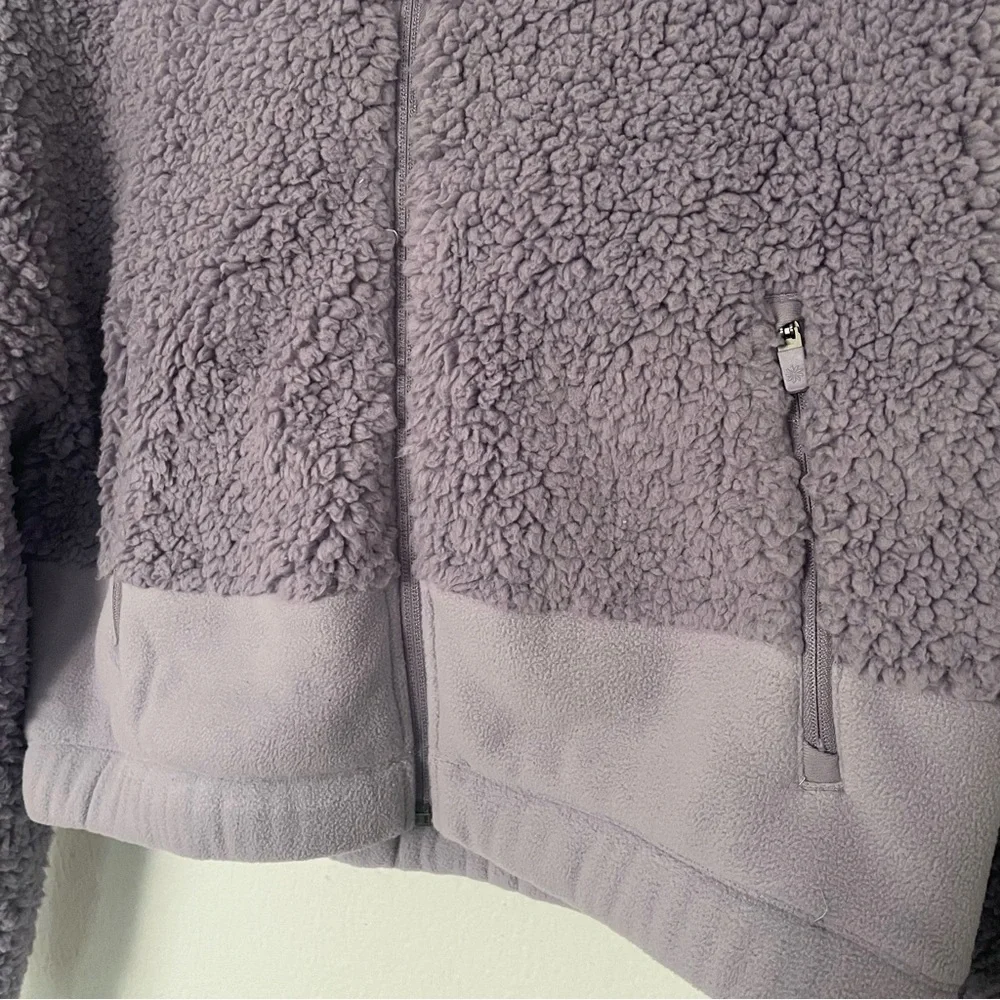 Athleta Girl Cloud Fleece Full Zip Hoodie size14